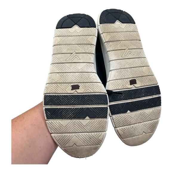 Vionic Joey Dark Navy Blue Perforated Lace Up Casual Sneakers Women's Size 6 - Picture 7 of 7